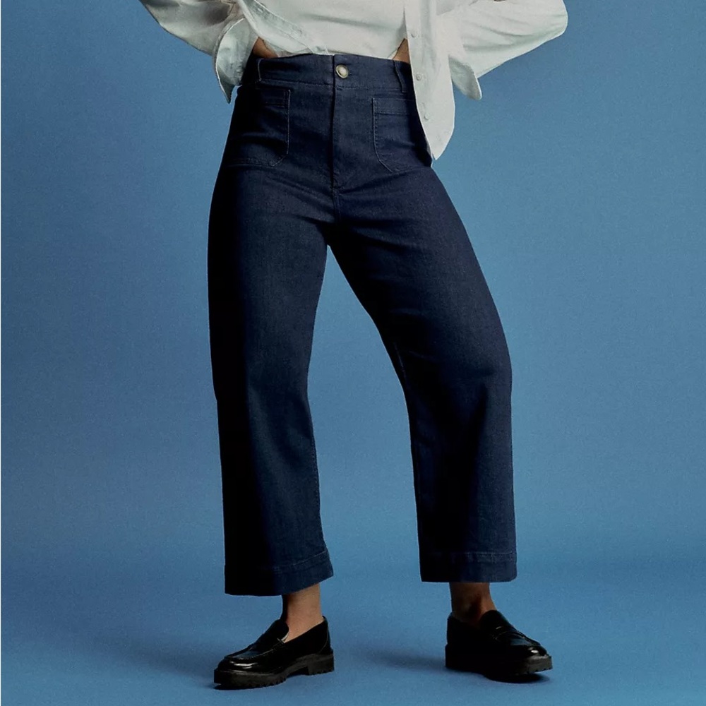 Great condition Maeve Collete Crops from Anthro